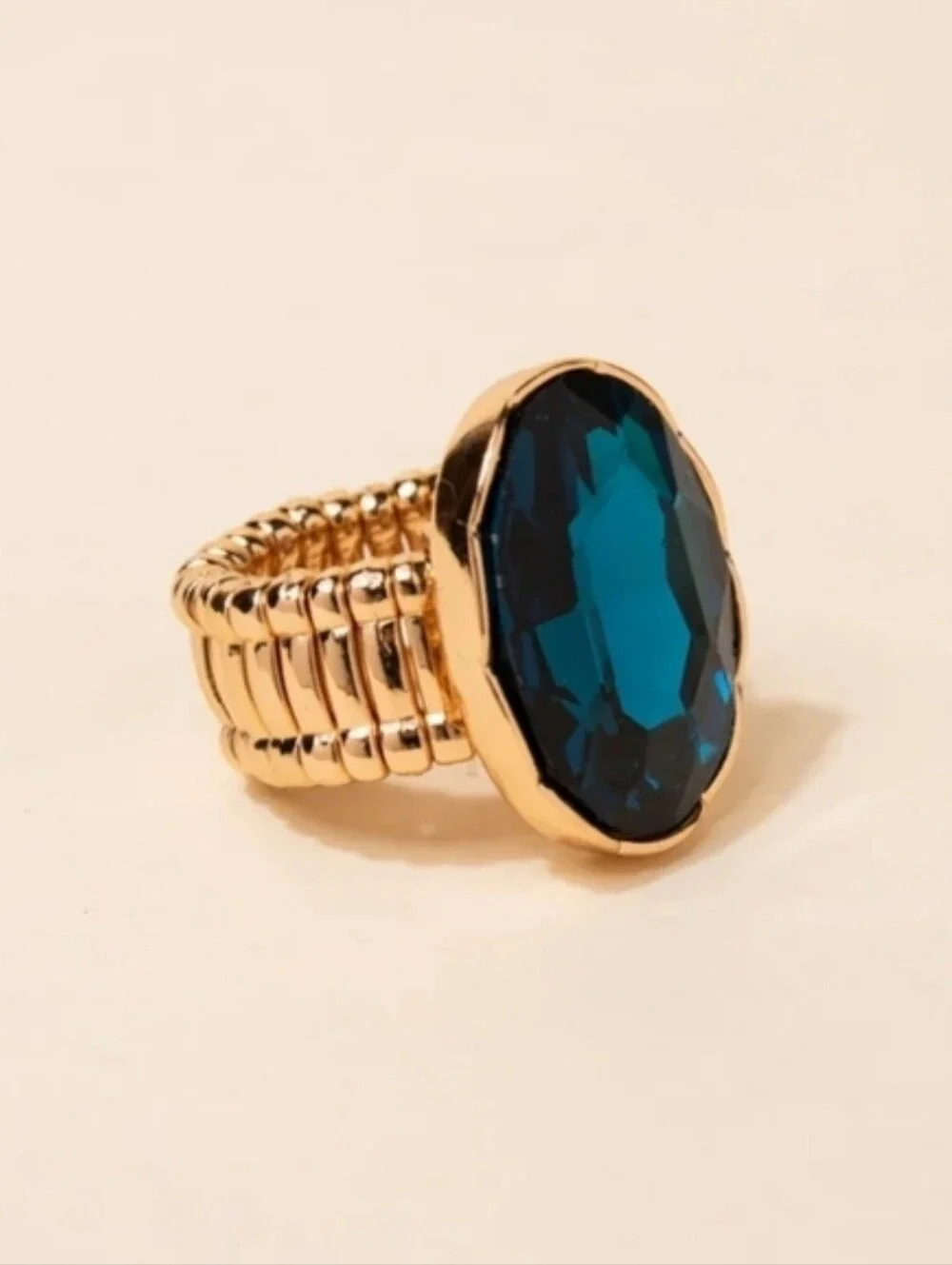 Sophia Collection - Blue Stretch Ring